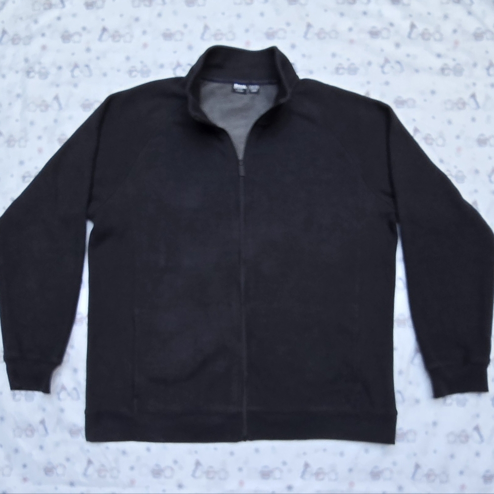 Bench Men's Black Full-Zip Sweater
